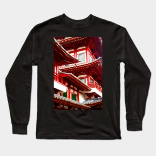 Chinese Architecture Long Sleeve T-Shirt